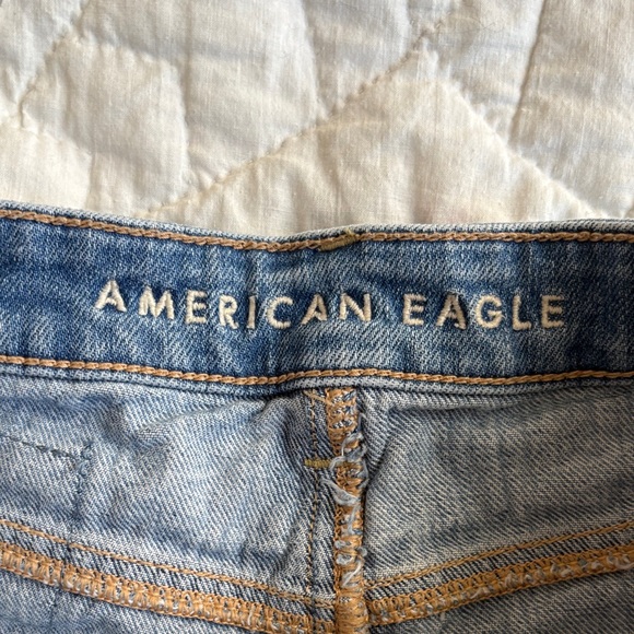 AE Patchwork Denim Women's Shorts - Picture 2 of 5